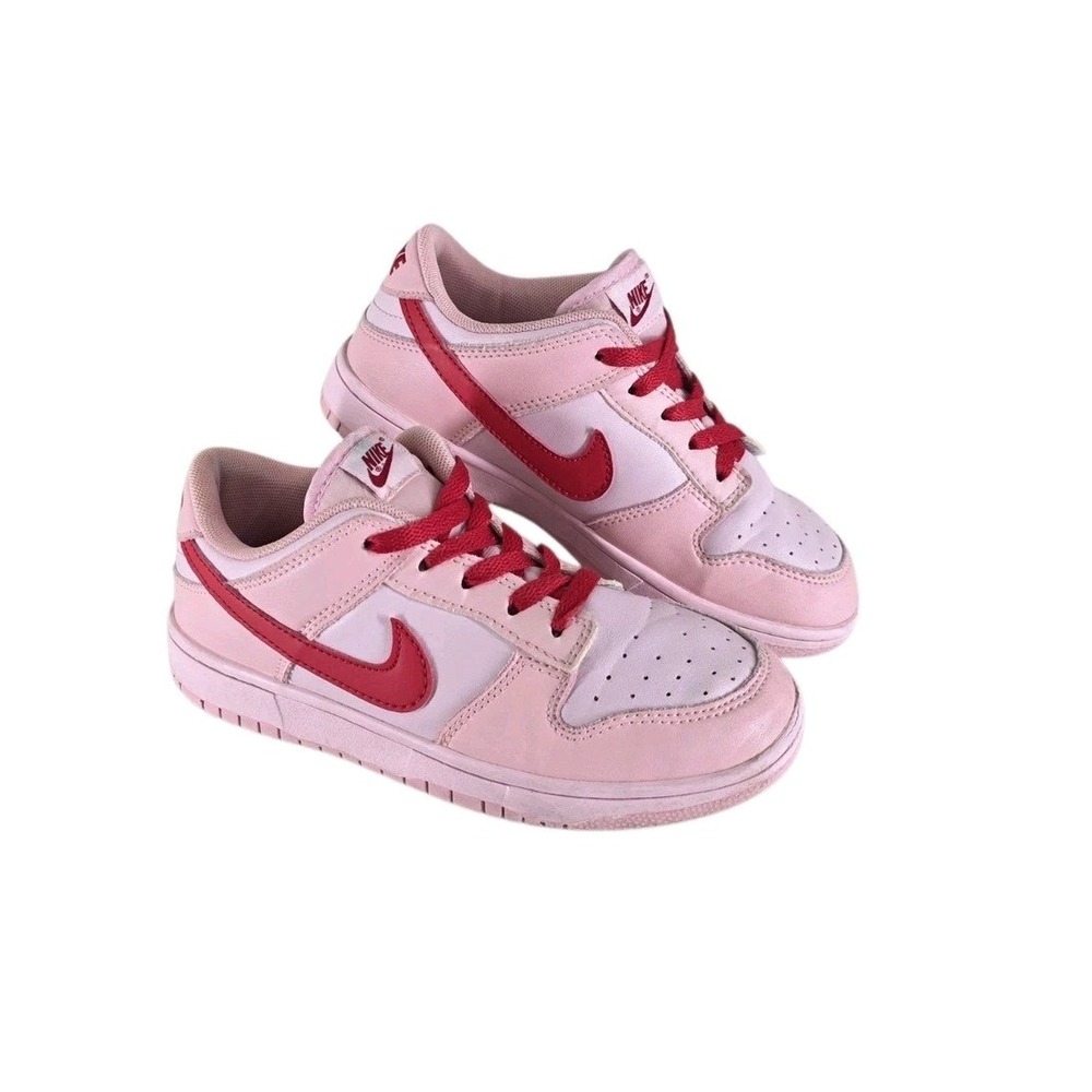 Nike Dunk Low PS Triple Pink Barbie Metallic Girls 3Y Sneakers Shoes DH9756-060